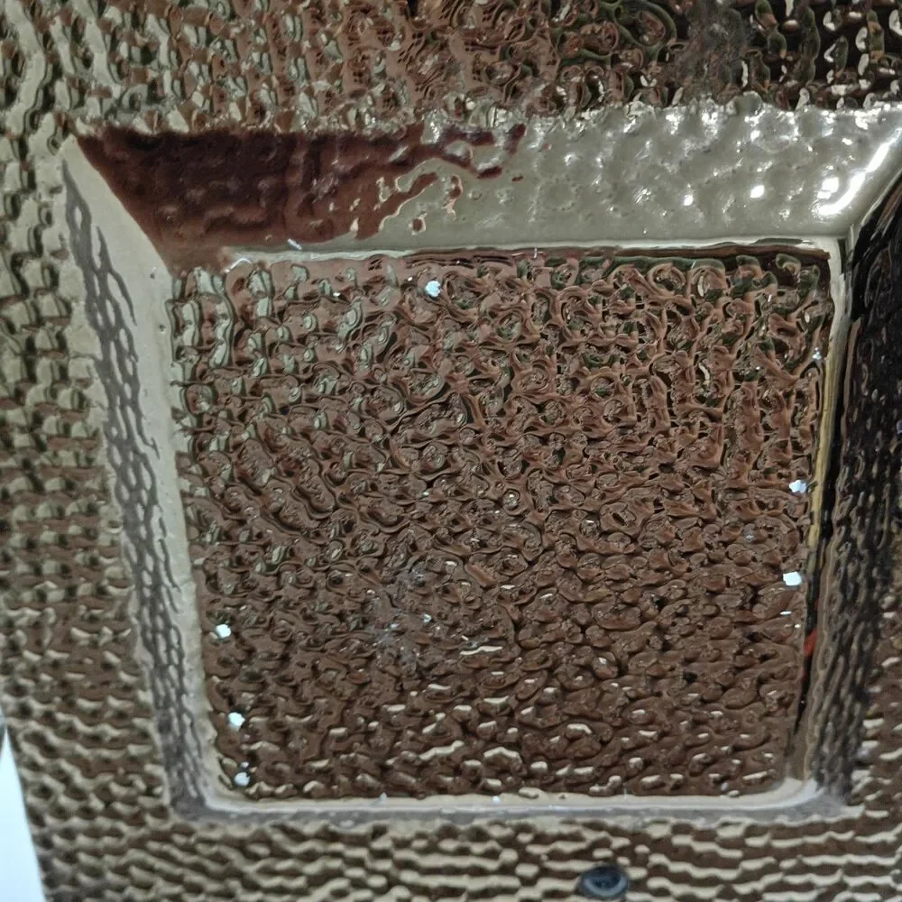 Michael Aram Black Orchid Large Glass Tray Serving Snack Dish